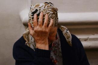 ограбили пенсионерку