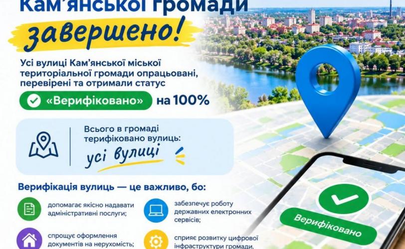 верифікація вулиць