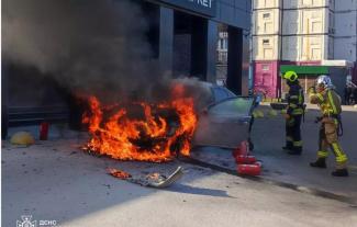 авто, пожежа
