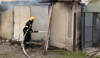 пожежа, гараж, ДСНС